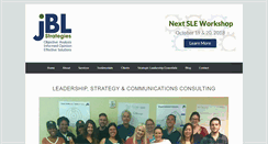 Desktop Screenshot of jblstrategies.com